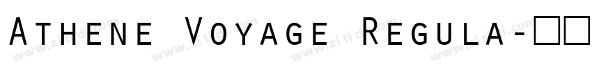 Athene Voyage Regula字体转换